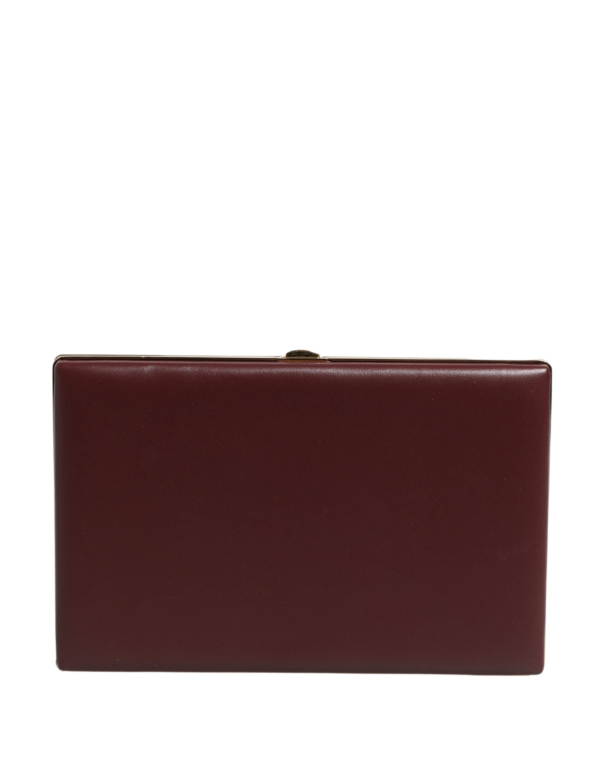 Dolce & Gabbana Brown Calfskin Clutch