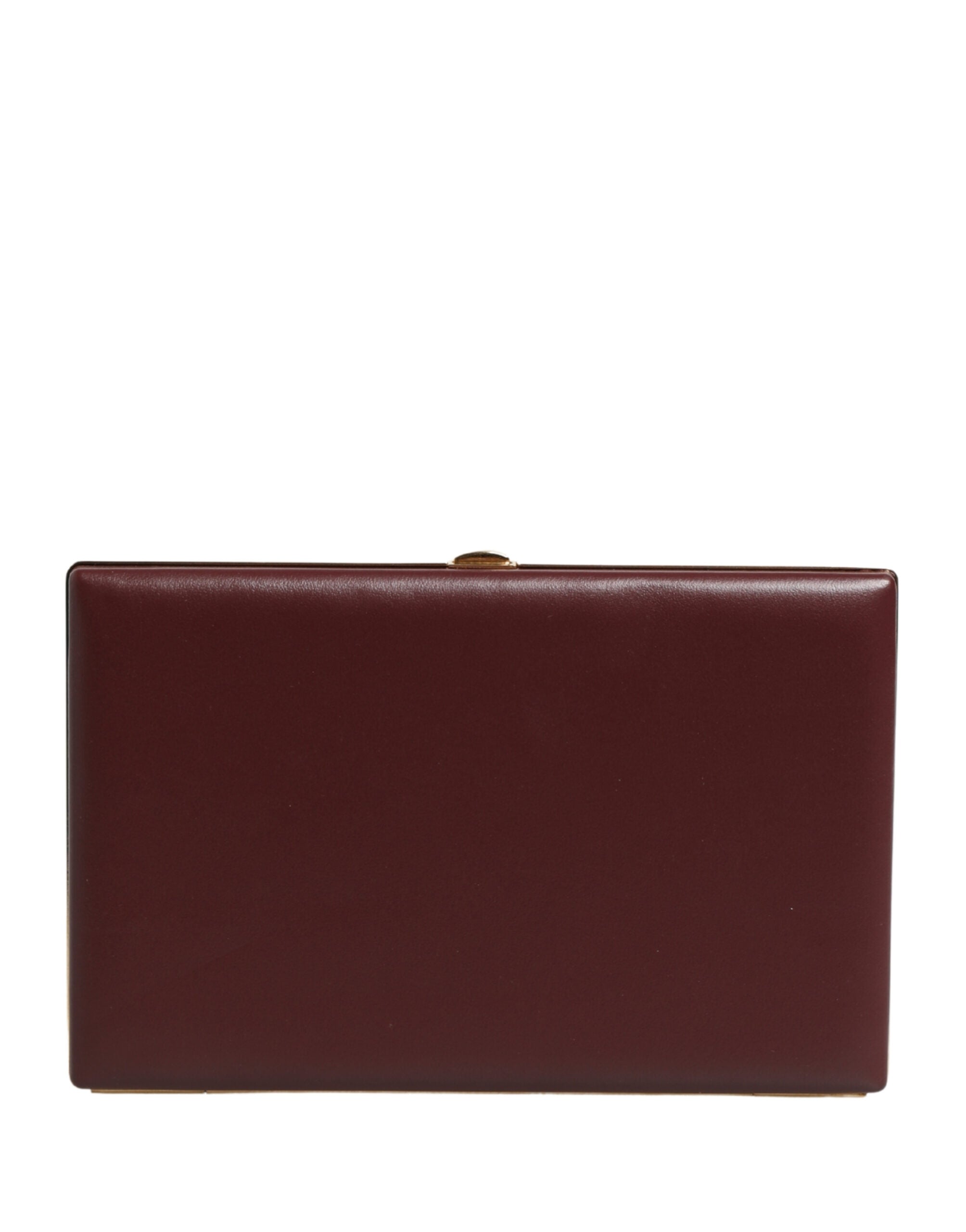 Dolce & Gabbana Brown Calfskin Clutch