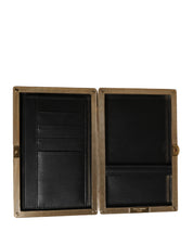 Dolce & Gabbana Brown Calfskin Clutch