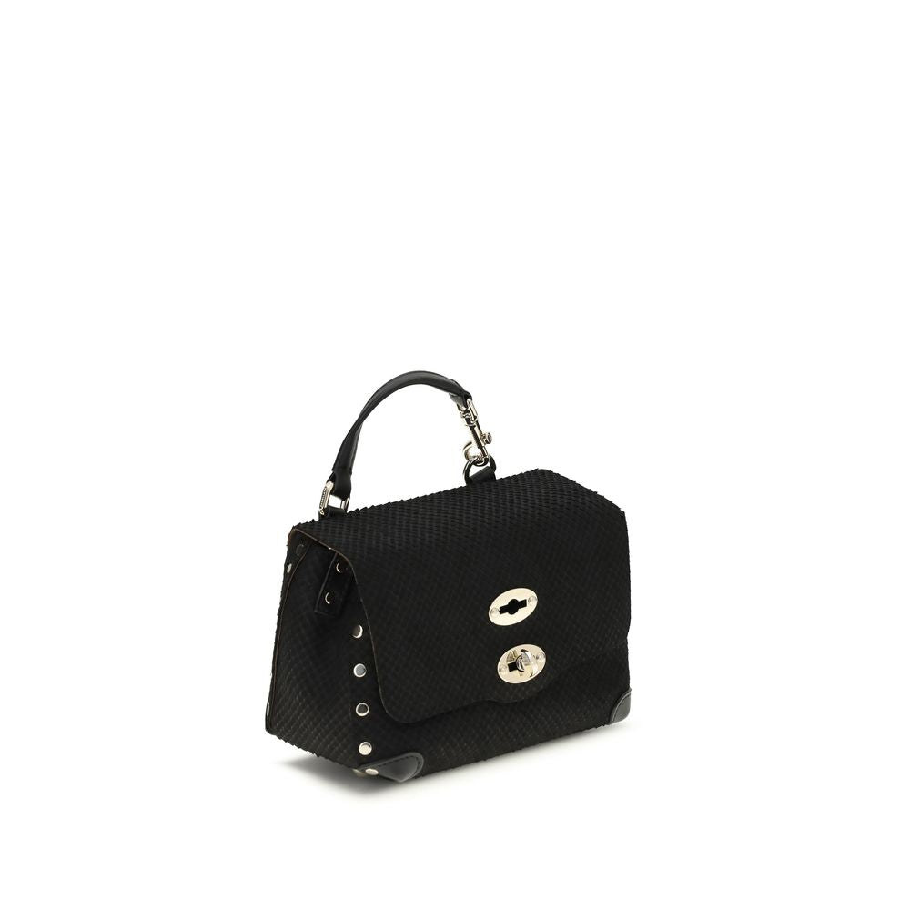 Zanellato Black Calf Leather Handbag