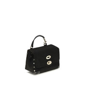 Zanellato Black Calf Leather Handbag