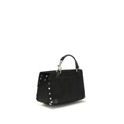 Zanellato Black Calf Leather Handbag
