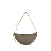 Chloé Gray Calf Leather Shoulder Bag