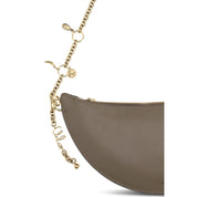 Chloé Gray Calf Leather Shoulder Bag