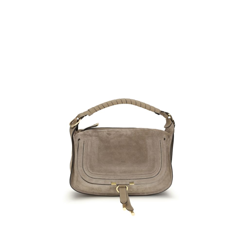 Chloé Beige Calf Leather Shoulder Bag