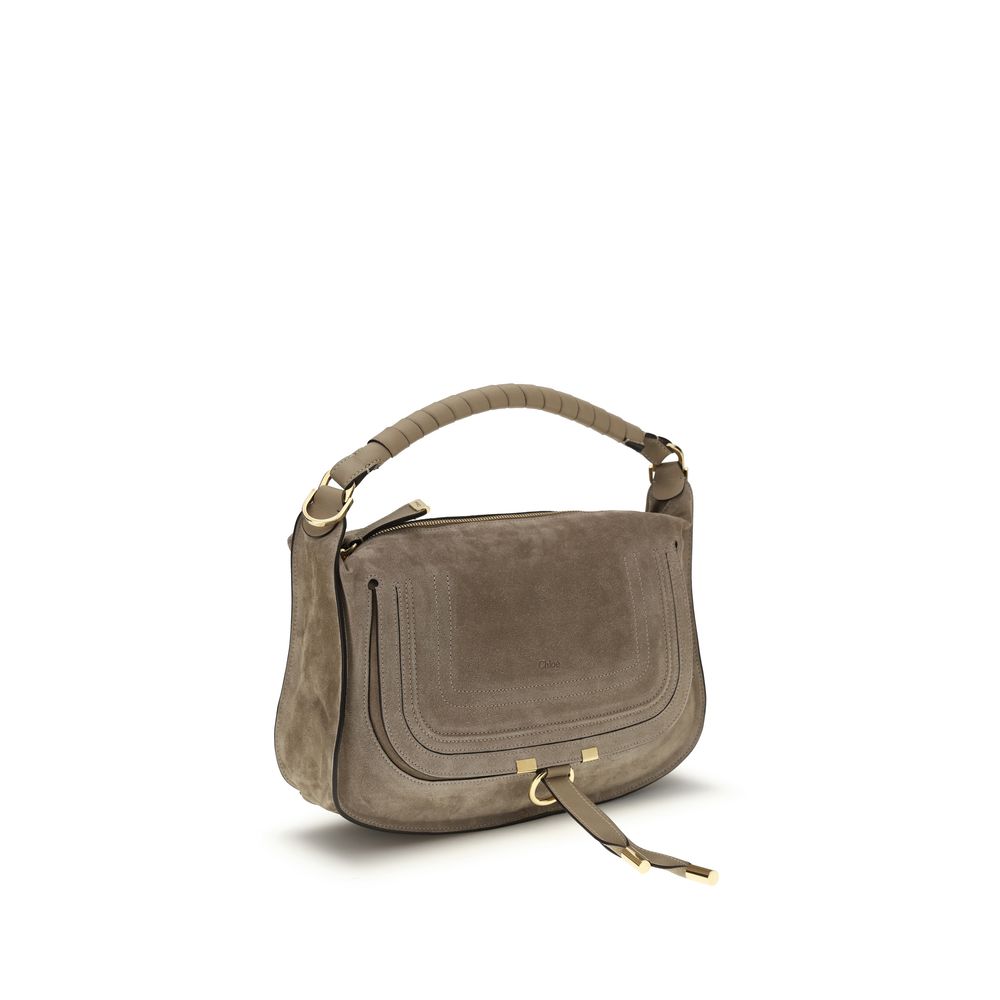 Chloé Beige Calf Leather Shoulder Bag