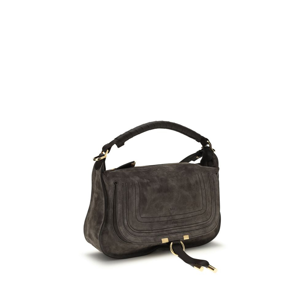 Chloé Brown Calf Leather Shoulder Bag