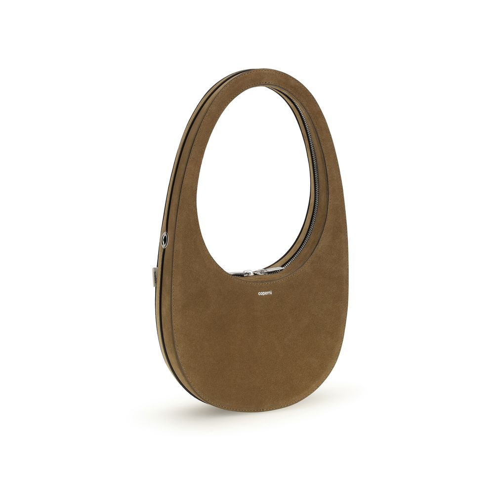 Coperni Brown Calf Leather Shoulder Bag