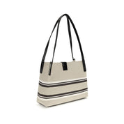 Balmain Beige Cotton Shoulder Bag