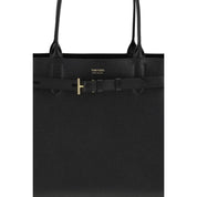 Tom Ford Black Calf Leather Shoulder Bag