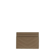 Saint Laurent Brown Calf Leather Wallet