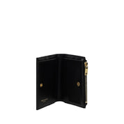 Saint Laurent Black Calf Leather Wallet