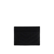 Saint Laurent Black Calf Leather Card Holder