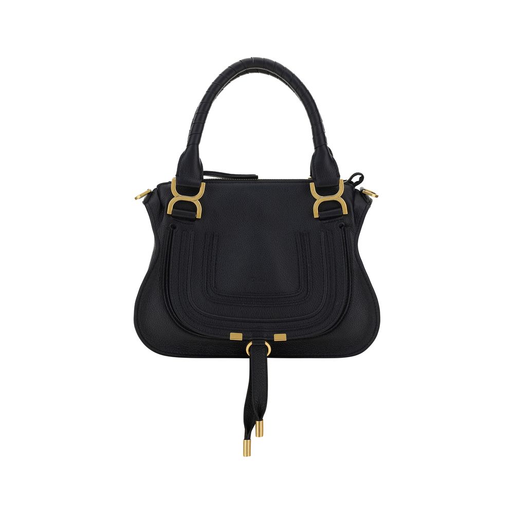 Chloé Black Calf Leather Shoulder Bag