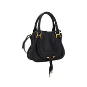 Chloé Black Calf Leather Shoulder Bag