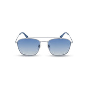 Police Gray Metal Sunglasses