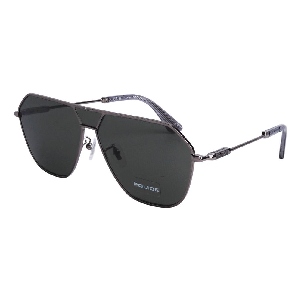 Police Purple Metal Sunglasses