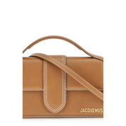 Jacquemus Brown Calf Leather Top-handle Bag
