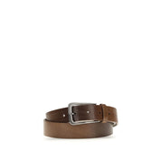 Brunello Cucinelli Brown Calf Leather Regular Belt