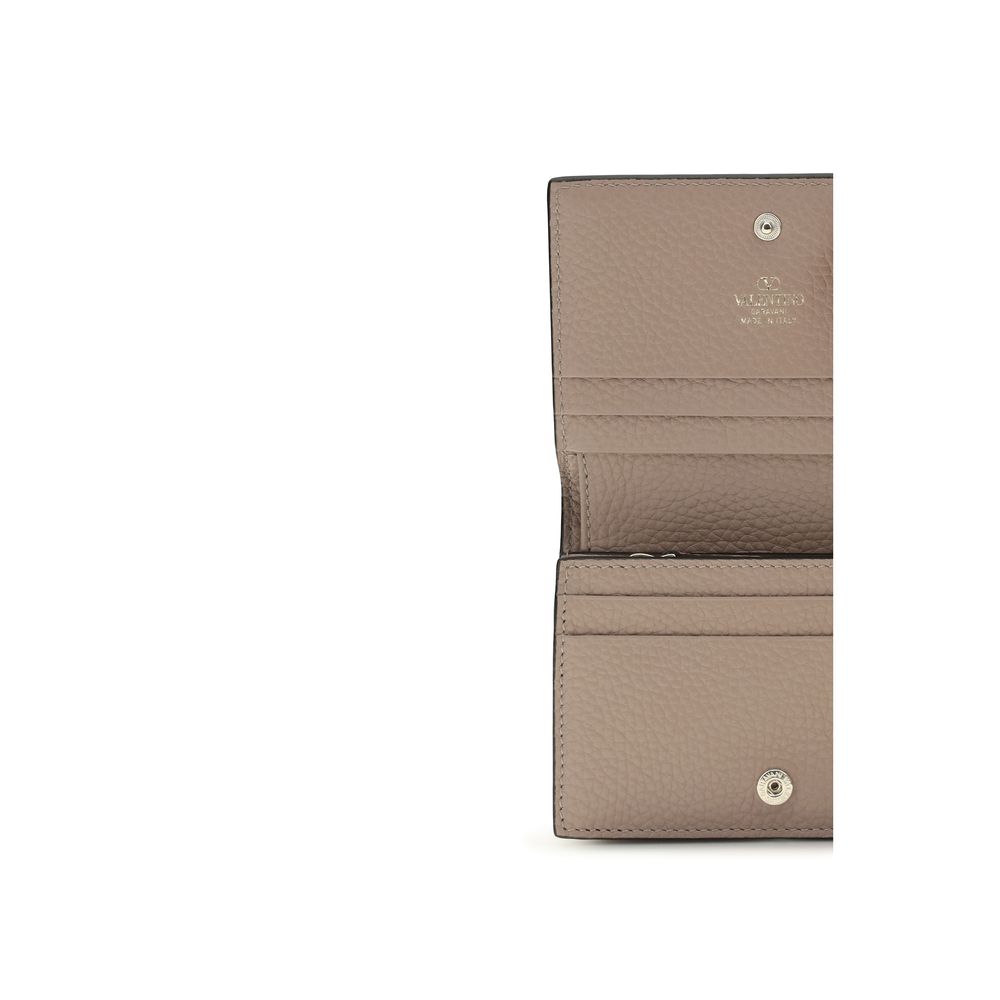 Valentino Garavani Multicolor Calf Leather Wallet