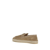 Valentino Garavani Beige Suede Espadrilles