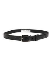 Dolce & Gabbana Black Calf Leather Belt