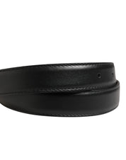Dolce & Gabbana Black Calf Leather Belt