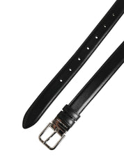 Dolce & Gabbana Black Calf Leather Belt