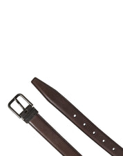 Dolce & Gabbana Brown Calf Leather Belt
