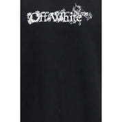 Off-White Black Cotton Sweatshirt