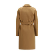 Max Mara Purple Cashmere Coat