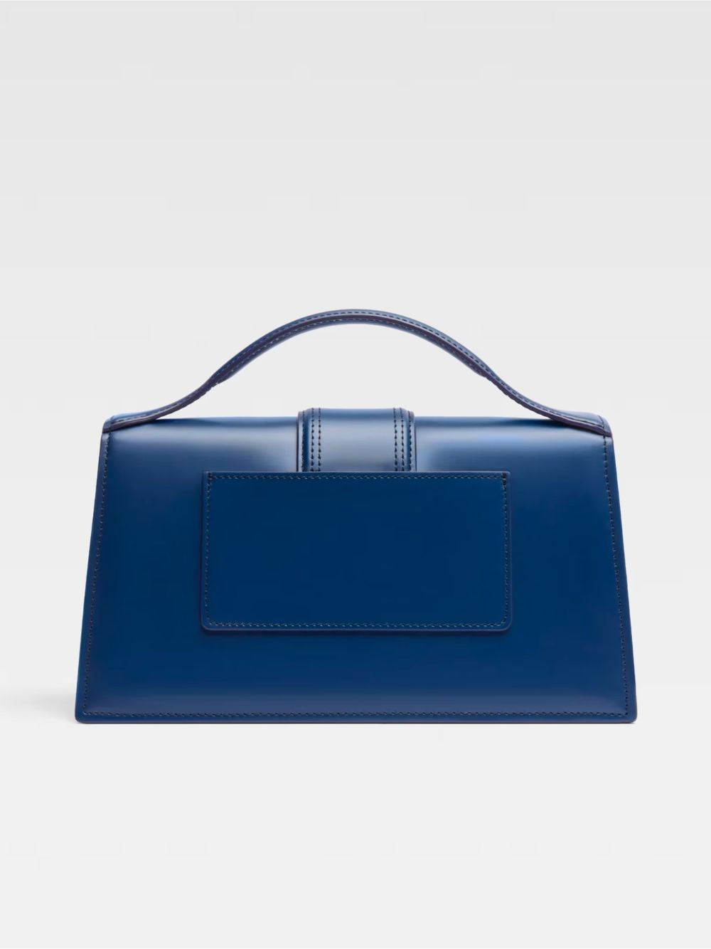 Jacquemus Dark Navy Leather Le Grand Bambino Handbag