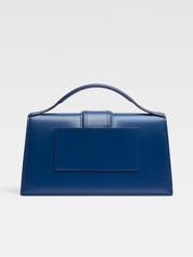 Jacquemus Dark Navy Leather Le Grand Bambino Handbag