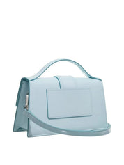 Jacquemus Pale Blue Leather Le Grand Bambino Handbag