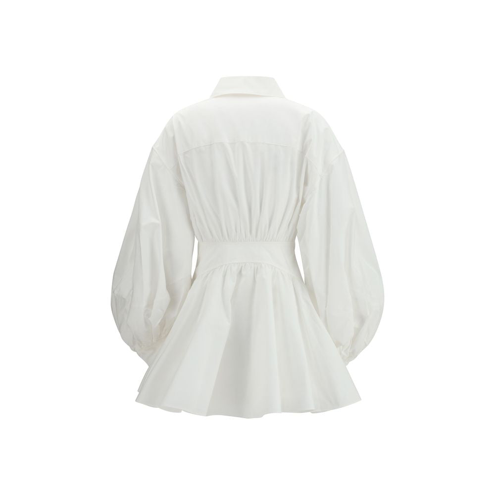 Zimmermann White Cotton Mini Dress