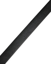 Dolce & Gabbana Black Calf Leather Belt