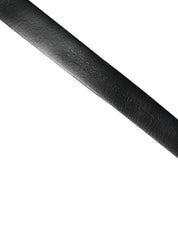 Dolce & Gabbana Black Calf Leather Belt