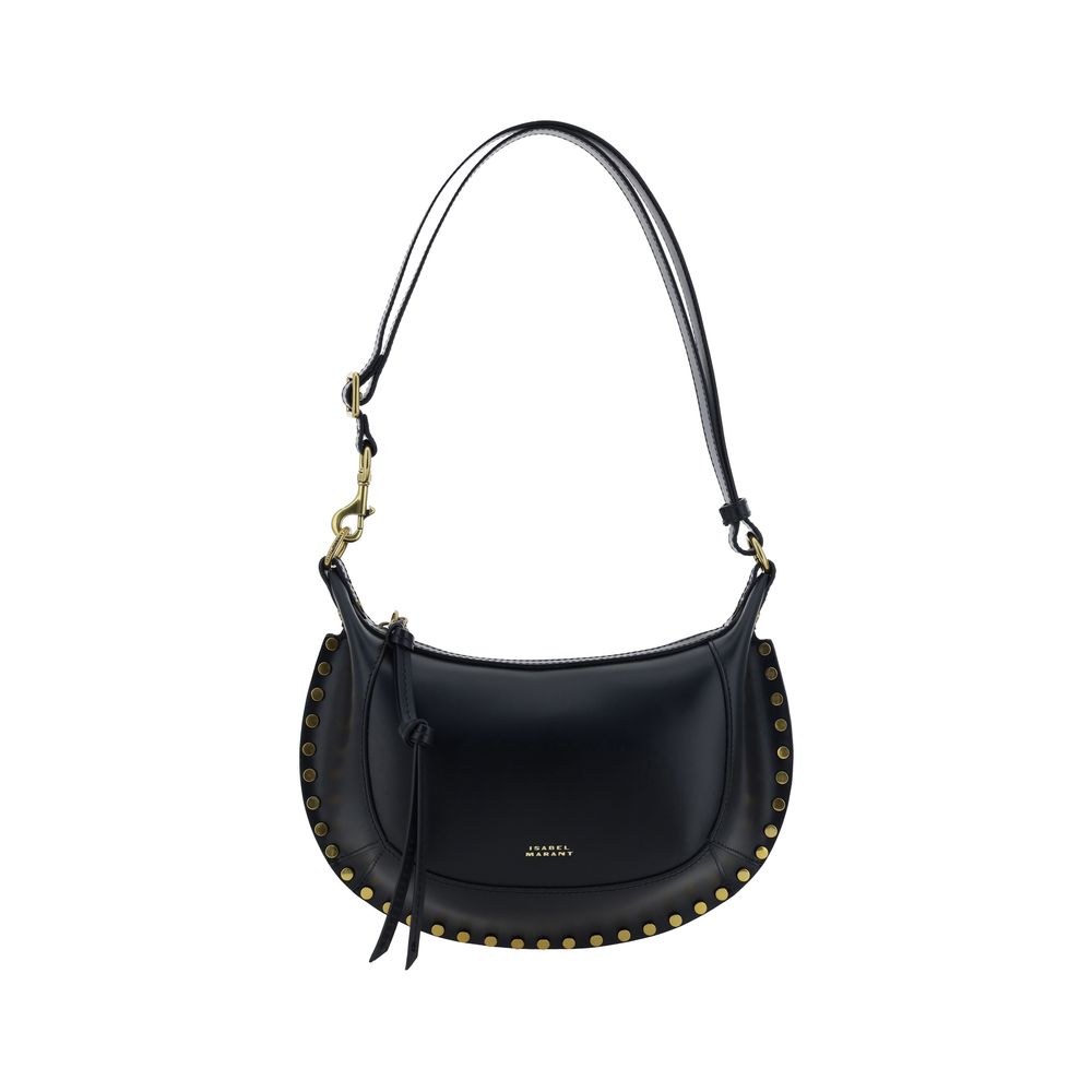 Isabel Marant Black Calf Leather Shoulder Bag