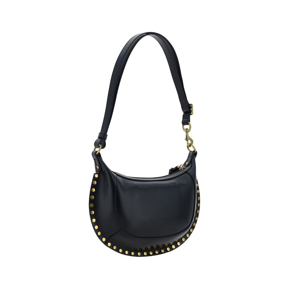 Isabel Marant Black Calf Leather Shoulder Bag