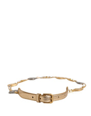 Dolce & Gabbana Gold Brass Waist Belt