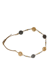 Dolce & Gabbana Gold Brass Waist Belt
