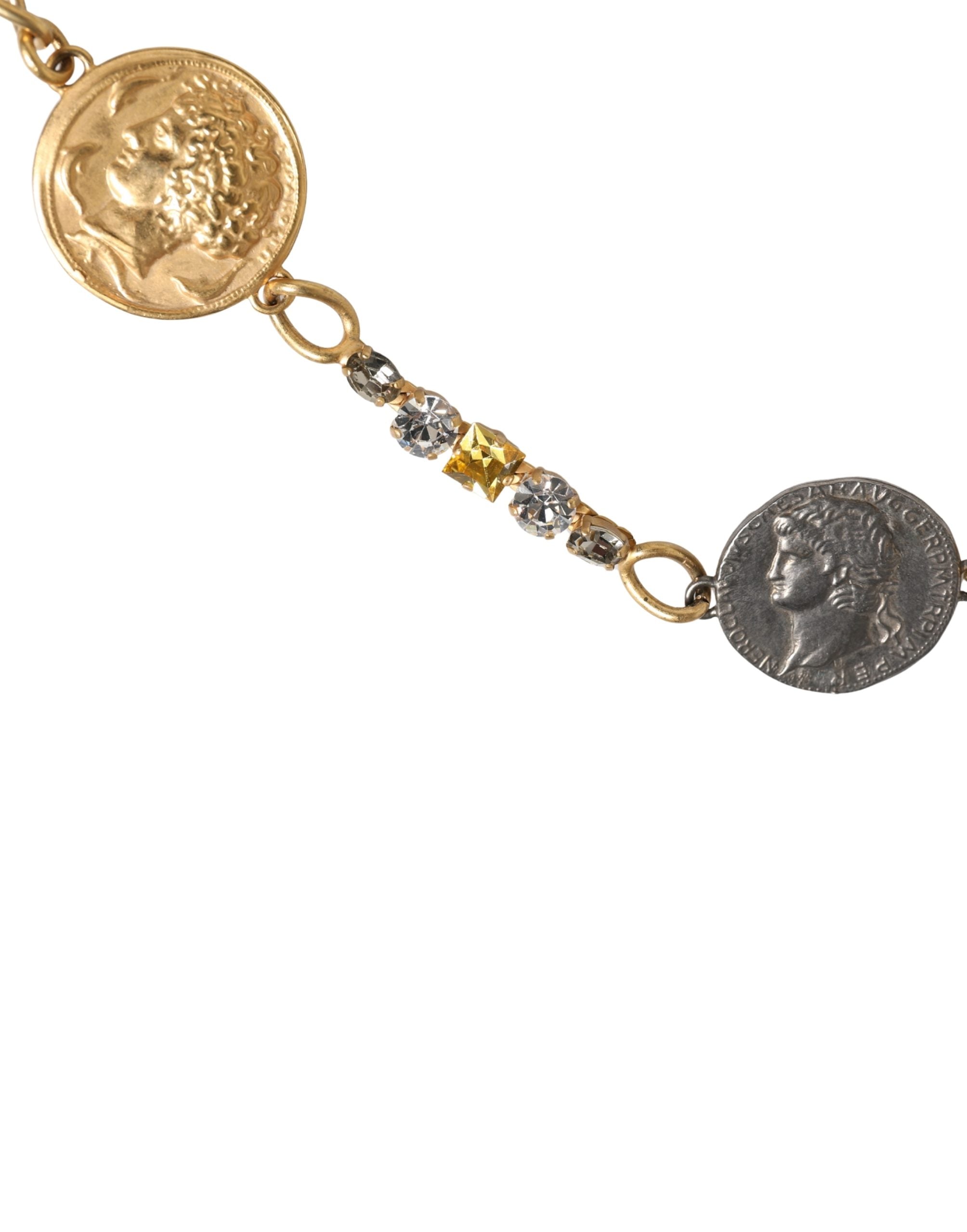 Dolce & Gabbana Gold Brass Waist Belt