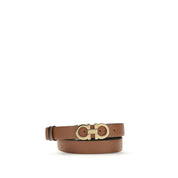 Ferragamo Beige Calf Leather Regular Belt