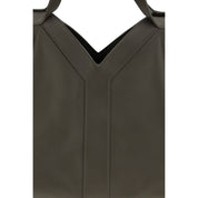 Saint Laurent Bicolor Calf Leather Shoulder Bag