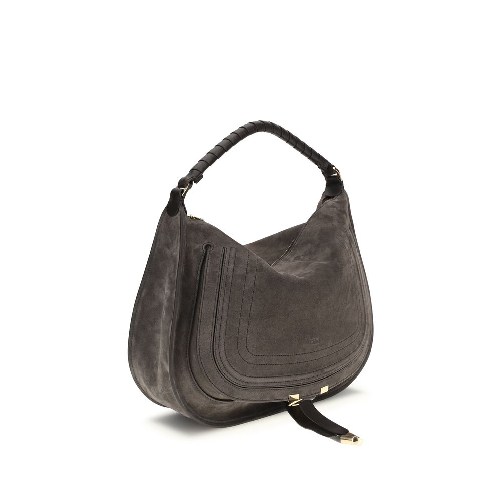 Chloé Brown Calf Leather Shoulder Bag