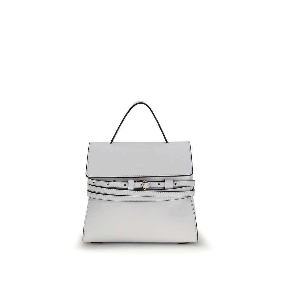 Moschino White Calf Leather Handbag