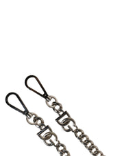 Dolce & Gabbana Black Calf Leather Shoulder Strap