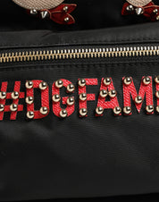 Dolce & Gabbana Black Nylon Backpack