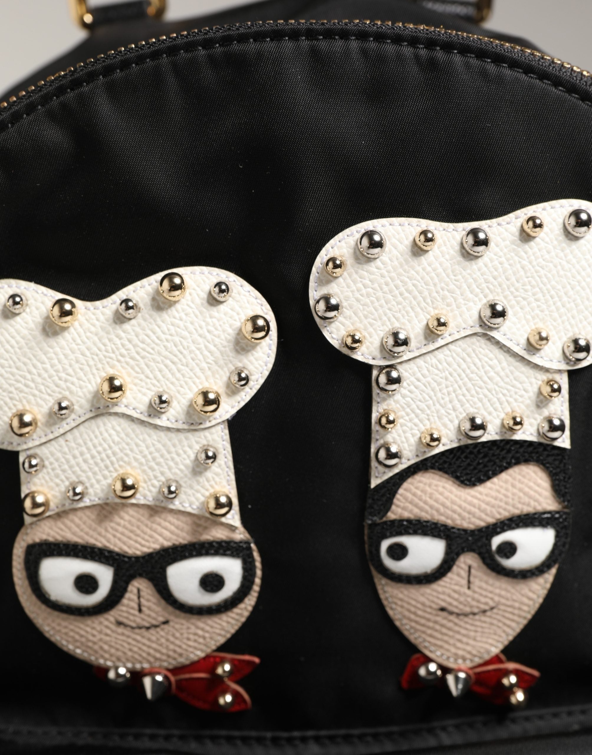 Dolce & Gabbana Black Nylon Backpack