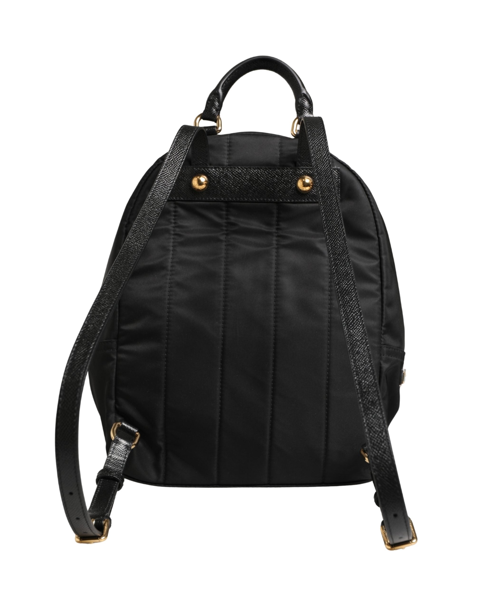 Dolce & Gabbana Black Nylon Backpack